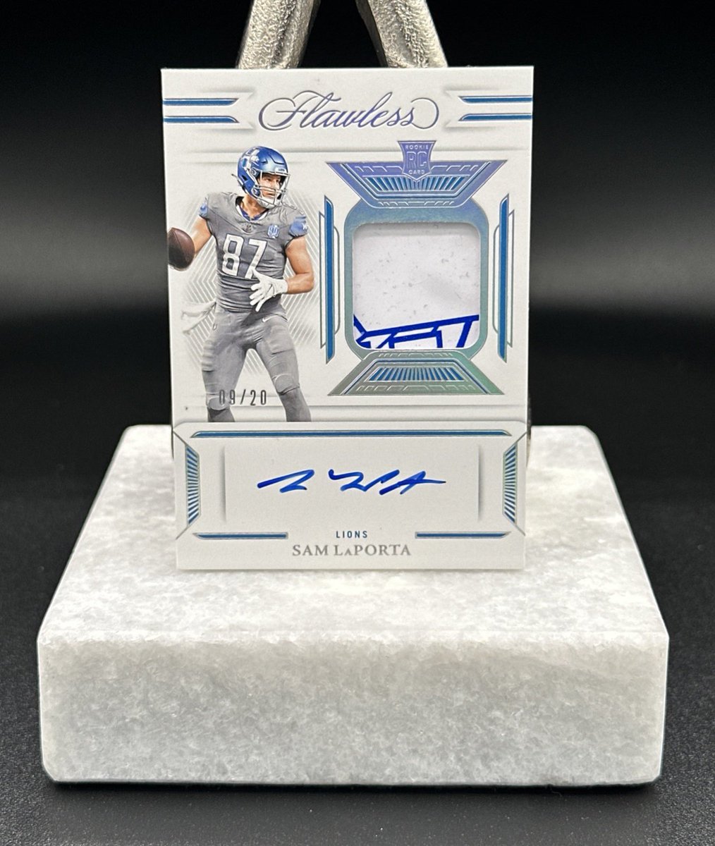 Flawless Sam LaPorta RGA /20 

Rookie “Glove” Auto - $250 shipped 🤝