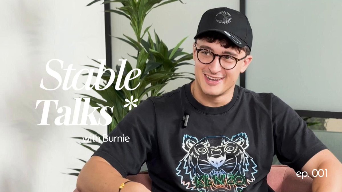 I sat down with @stablesbernie, CEO of @stables_money, for a no-BS chat on  the future of stablecoins. We talked about stablecoins, crypto cards, and  what it really takes to build money infra