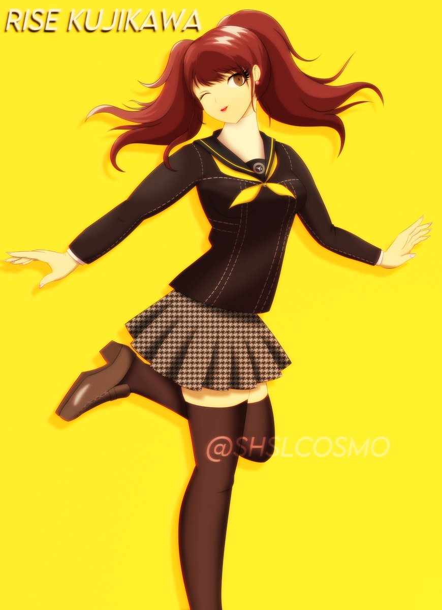 SHSLCosmo's tweet image. I'M A LITTLE LATE BUT HAPPY BIRTHDAY RISE KUJIKAWA!!! Tied for my fave character in the series!!

#Persona4 #ペルソナ4 #久慈川りせ生誕祭2025 #RiseKujikawa #Persona #ATLUS