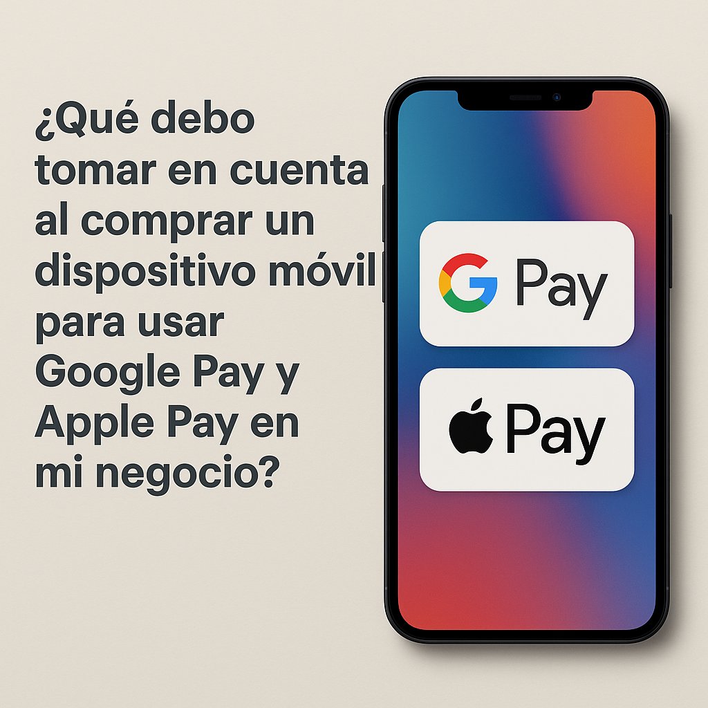 📱✨ ¿Buscas el dispositivo perfecto para usar Google Pay y Apple Pay en tu PYME? ¡Descubre cómo elegir el equipo ideal y aprovecha sus ventajas: pagos rápidos, seguridad y más clientes felices! 💼💸

👉 Lee nuestro último blog:  framdite-medio-de-pago.blogspot.com/2025/05/movil-…
#PagosMóviles