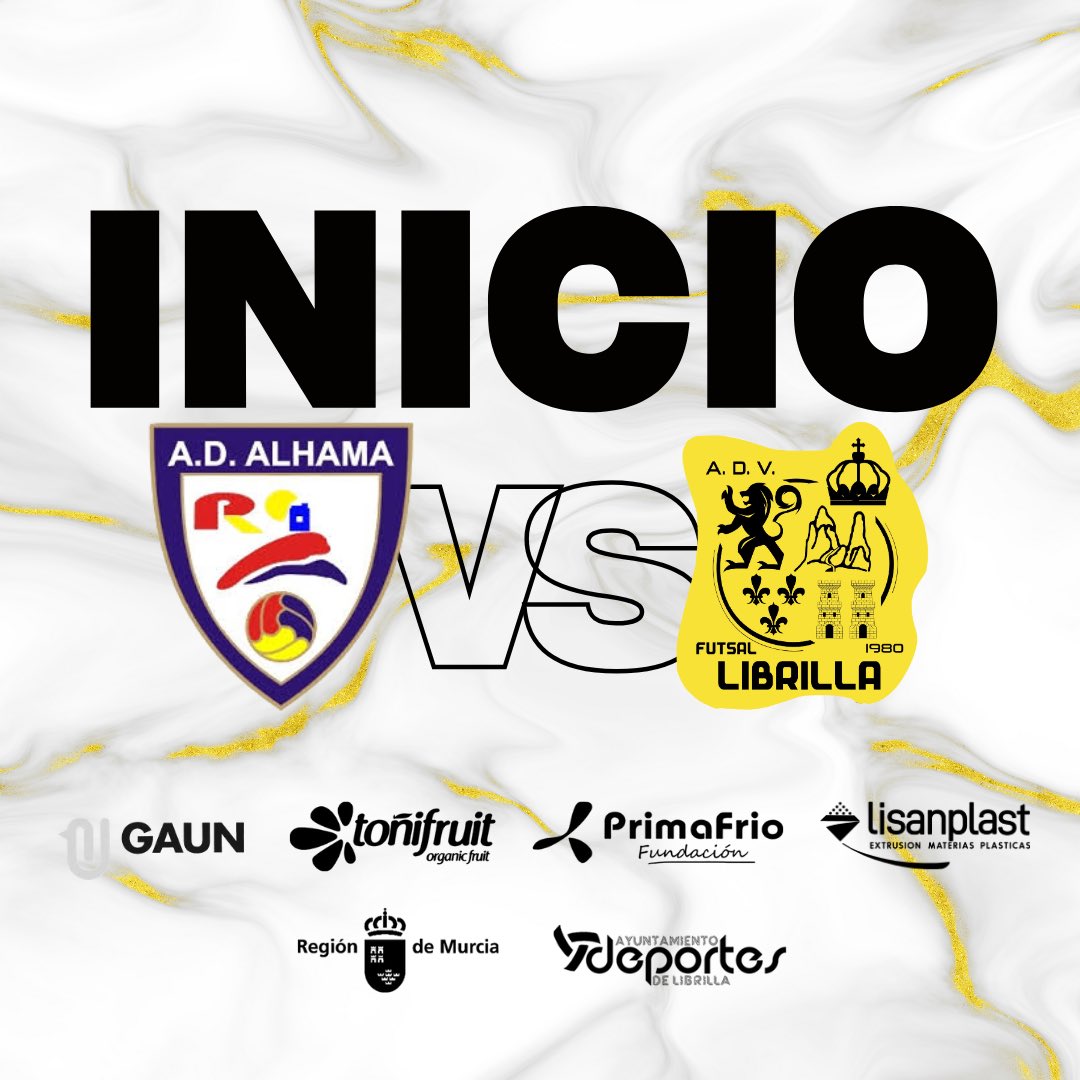 🔛 1’ | 0️⃣-0️⃣ | ¡Rueda la pelota en Alhama!

#SomosLibrilla 💛 #EternamenteCati