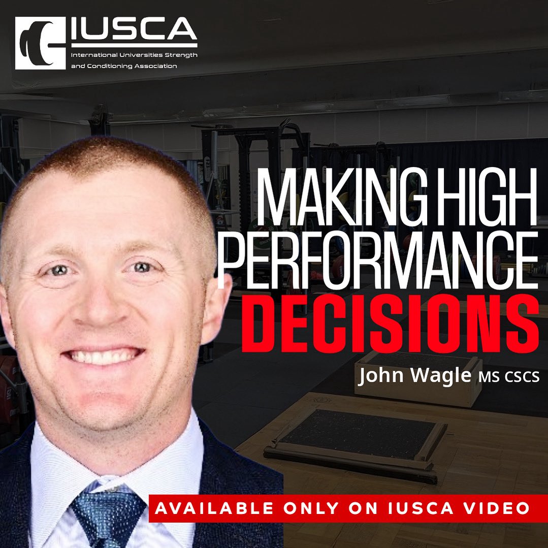 📊Making decisions in High Performance Sport isn’t always as simple as it might seem

Every decision can have a huge impact on the environment and the people that you work with

🎧Listen to John Wagle on how he’s navigated decision making, and how you might be able to use some of