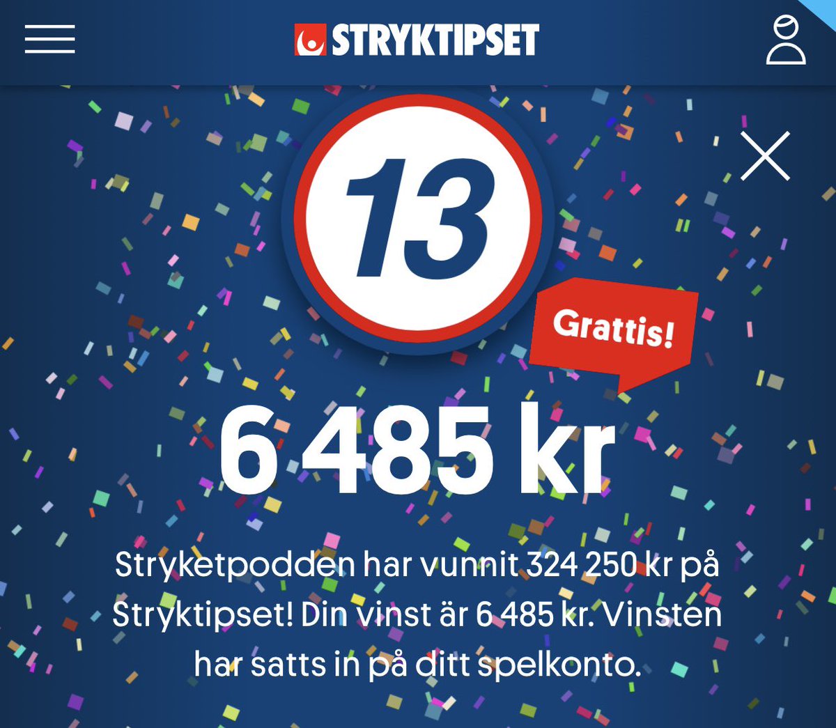 Stryket (@stryketpodd) on Twitter photo Otroligt kul att poddens system landar in 13 idag! Det har varit motigt många veckor nu men nu kom utdelningen. Tack <a href="/reducering/">Reducering.se</a> för världens bästa verktyg som gjorde detta möjligt.
Granska systemet här: reducering.se/liveresults/st… Otroligt kul att poddens system landar in 13 idag! Det har varit motigt många veckor nu men nu kom utdelningen. Tack <a href="/reducering/">Reducering.se</a> för världens bästa verktyg som gjorde detta möjligt.
Granska systemet här: reducering.se/liveresults/st…