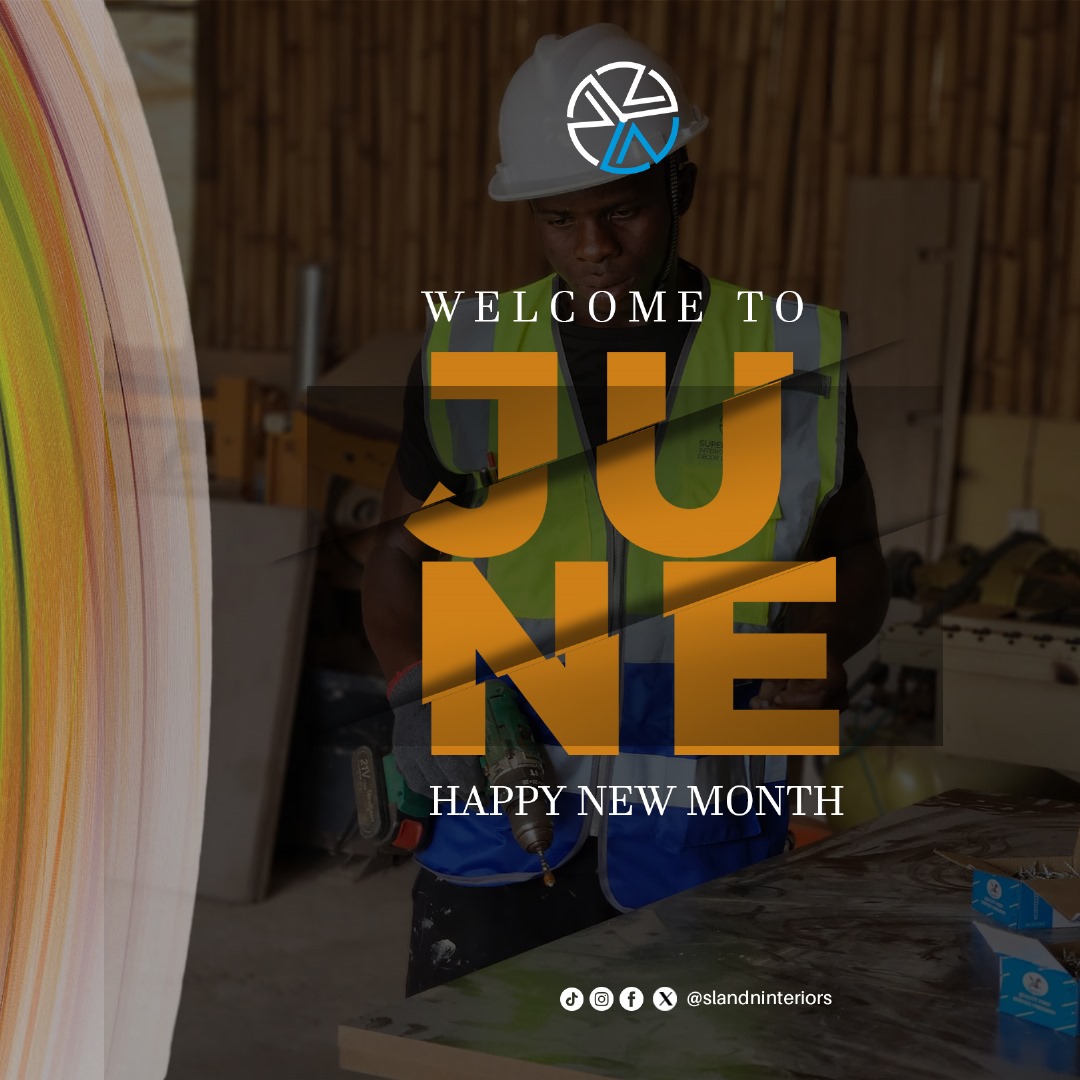 Welcome to JUNE 
We have a lot to create together. Don't procrastinate that project again. Let's transform your space 

Superb LandN Interiors
Please call our order line to place your order or for further enquiries 

📱 0814 856 5058