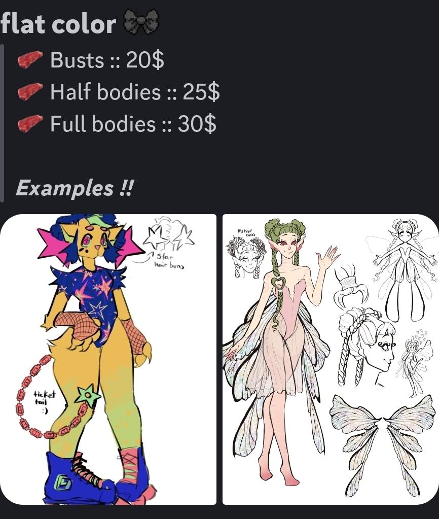 b00_sm's tweet photo. @BeetleGloom My comms sheet examples are a bit outdated but here + some recent examples https://t.co/kDSxfhp3vs