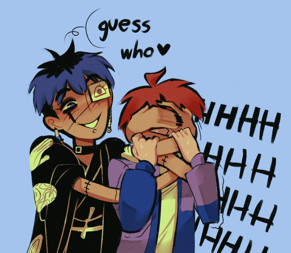 walnutroll's tweet photo. happy pride sumikage #hundredline https://t.co/uuwiGx98xW