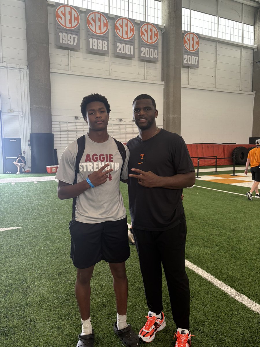 I had a great time at the Tennessee camp! <a href="/CoachKelseyPope/">Kelsey Pope</a> <a href="/SYL_FB/">Sylacauga Football</a>