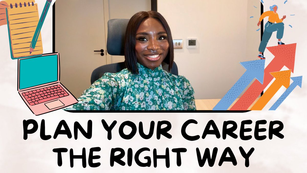 Today is Sunday, so, new YOUTUBEEE!!!🥳🙌

In this video, I break down how to create a clear, practical career plan irrespective of your level. I also share essential tips and a 5-year example.

Don’t forget to like, share, &amp; subscribe.❤️

Watch here⬇️
youtu.be/g6d_MhCIVW0
