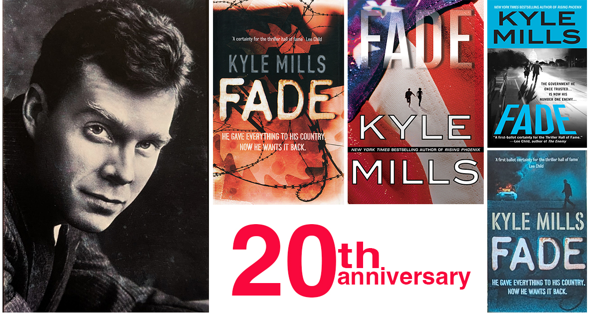 Today marks 20 years to the day since the publication of FADE. I'd been writing for a decade at this point and was known for creating plots that had enormous stakes for both the characters and society. It was a terrifying departure to write an anti-hero whose struggles and