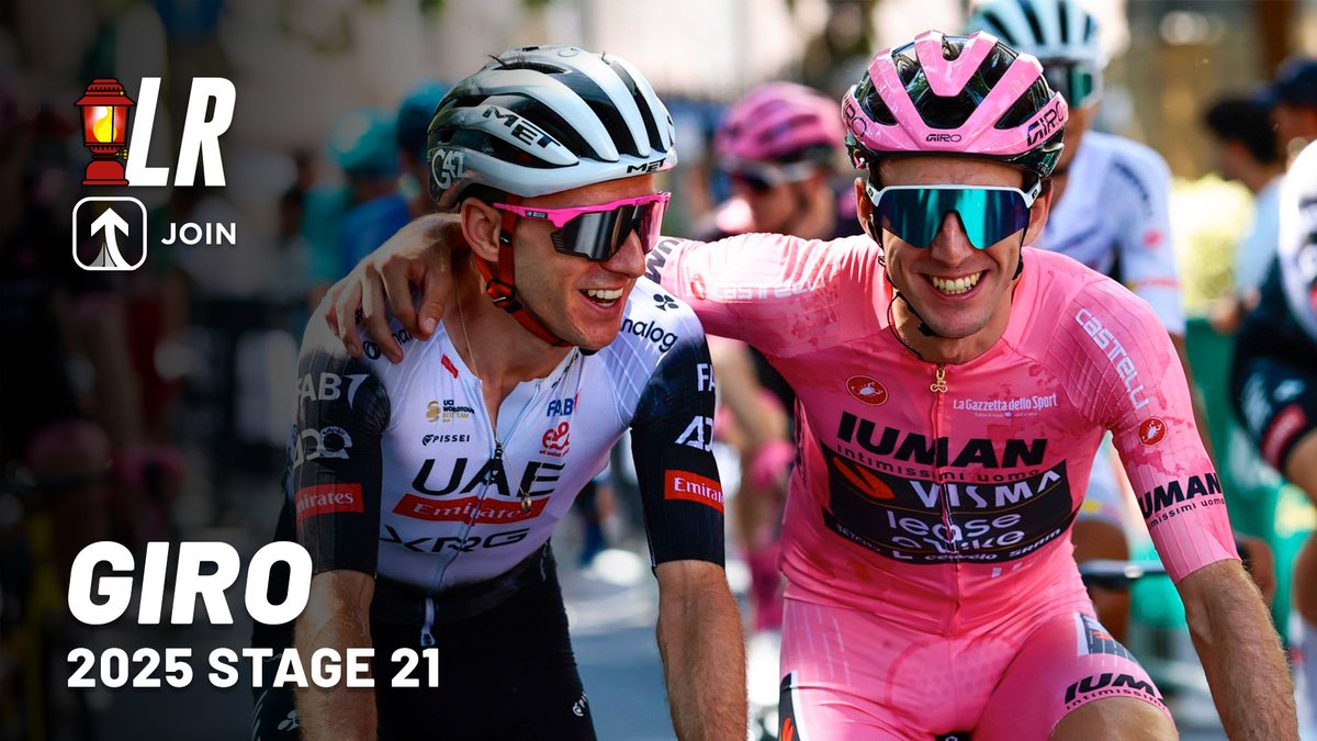 The final showdown in Rome 🔥

Patrick and Benji recap the3 final stage of the #Giro ⤵️

📺 youtube.com/watch?v=-lg2ir…