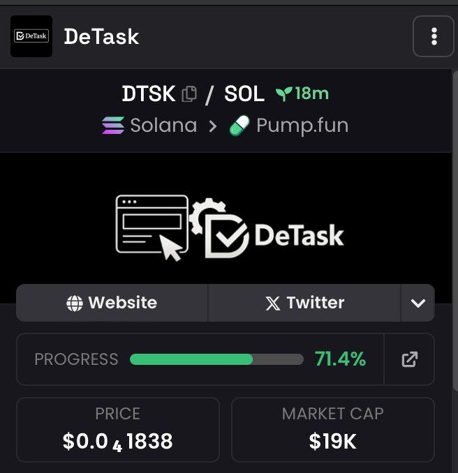 DetaskTech's tweet image. Dextools and Dexscreener Updated.

CA: BBwD4foAj9kn2KpzmEhgbnFvxNqR7dF38yNgbywrpump

Dexscreener: dexscreener.com/solana/gnrxbu9…

Dextools: dextools.io/app/en/token/d…