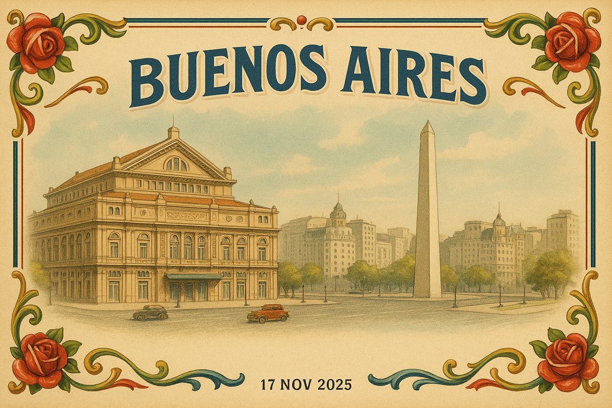 Sol ⭐⭐⭐ | solyacuariana.eth | base.eth (@solangesoifer) on Twitter photo Attending <a href="/EFDevcon/">Devconnect ARG</a>?
I’ve seen lots of info about Buenos Aires floating around. So, based on my experience and deep love for this city, I made a quick guide with what actually matters before you arrive 🫶
Enjoy BA like we locals do! 🇦🇷🧉✨
Save this 🧵 & share it! Attending <a href="/EFDevcon/">Devconnect ARG</a>?
I’ve seen lots of info about Buenos Aires floating around. So, based on my experience and deep love for this city, I made a quick guide with what actually matters before you arrive 🫶
Enjoy BA like we locals do! 🇦🇷🧉✨
Save this 🧵 & share it!
