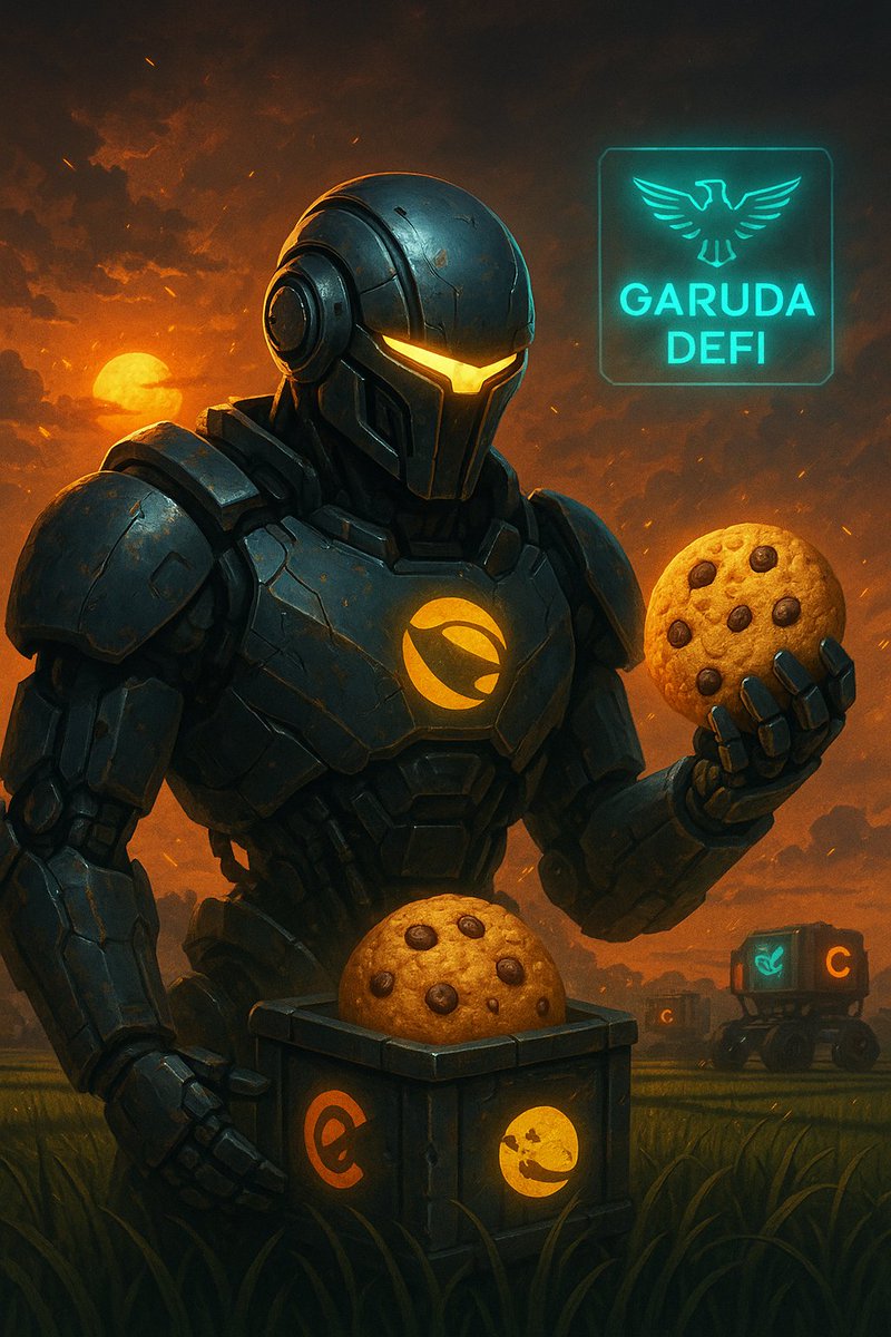 #LUNCtron has entered the <a href="/LUNC_Cookies/">C🍪🍪kie MemeKing 👑</a> fields 🍪⚙️
Farming $COOKIE on @Garuda_Defi — not just for crumbs, but for conquest.

🔸 Powered by $LUNC
🔸 Strengthened by $LTRN
&gt; Not all cookies are soft.
Some are forged in the fires of yield.

#LUNCcommunity #COOKIE #GarudaDefi