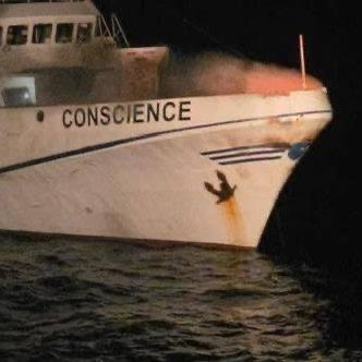 🗣️ Mavi Marmara Derneği Başkanı İsmail Songür:

“Malta’da İsrail tarafından vurulan ve ciddi hasar alan yardım gemimizi onarmak için römorklarla İzmir-Aliağa limanına getirttik.

Ancak Ulaştırma Bakanlığı ve Liman Başkanlığı geminin limana yanaşmasına müsade etmiyor.”