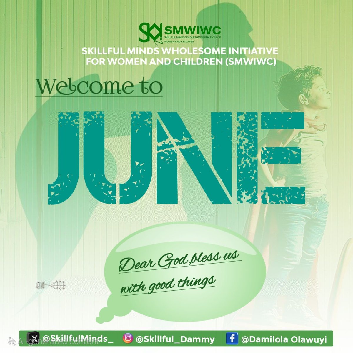 #SkillFulMindInitiativeGreetings✌️💯💚
#NewmonthGreetings
#FirstDayOfJune