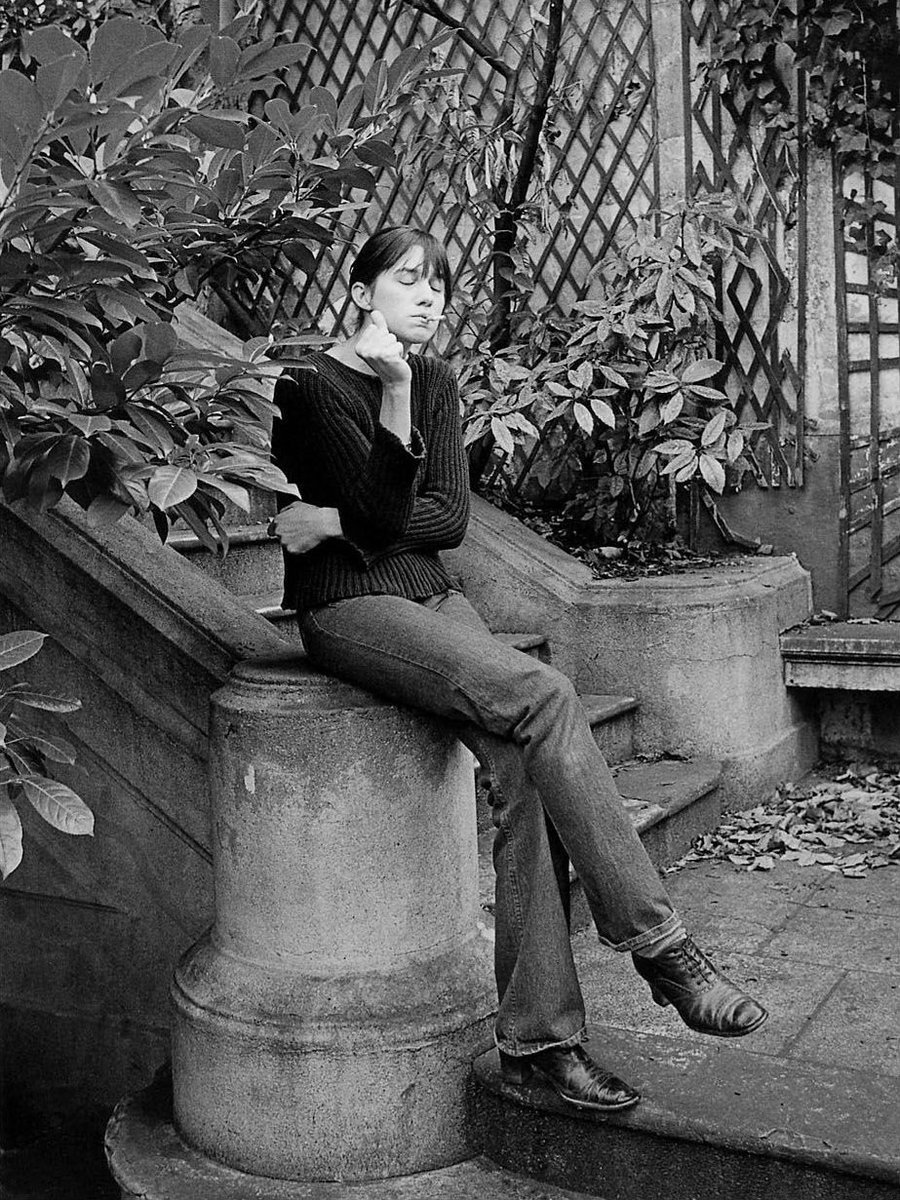 Charlotte Gainsbourg by Jeanloup Sieff, Paris, 1998.