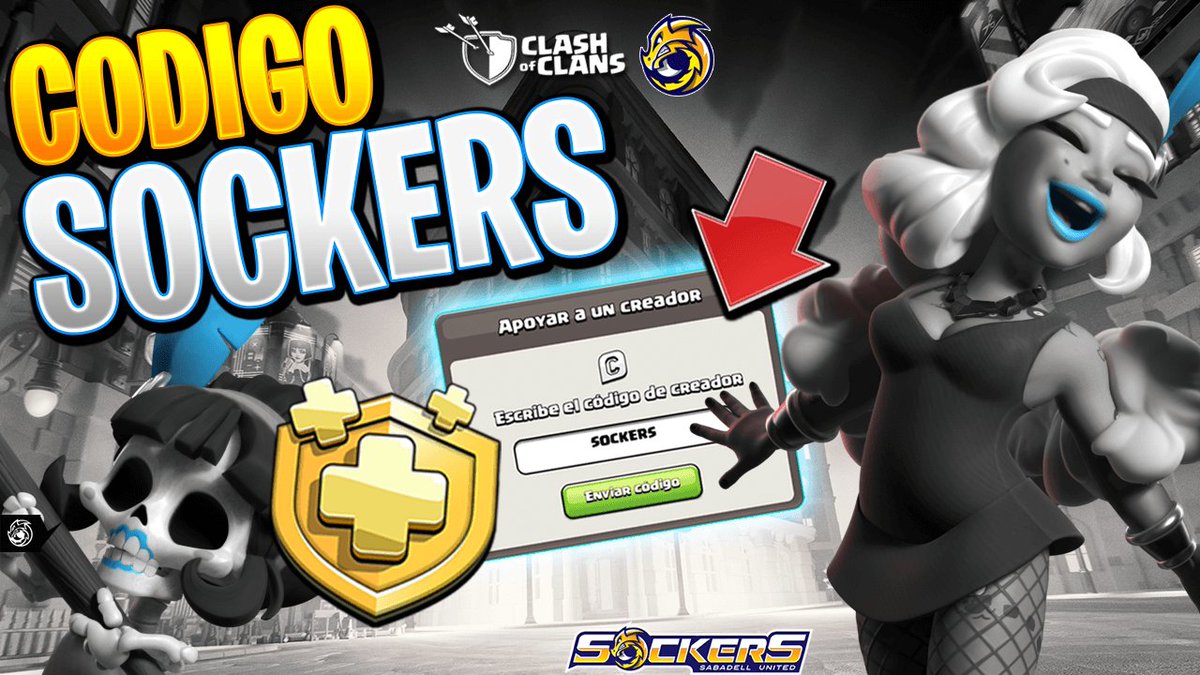 Hoy es el DÍA que ya llegó el nuevo pase de ORO al juego ‼️

Activa ✅ código SOCKERS
👇👇👇
link.clashofclans.com/en/?action=Sup…
También lo puedes adquirir por la súpercell Store 👇
store.supercell.com/es/clashofclans

Gracias por apoyar el canal ♥️
#CLASHOFCLANS