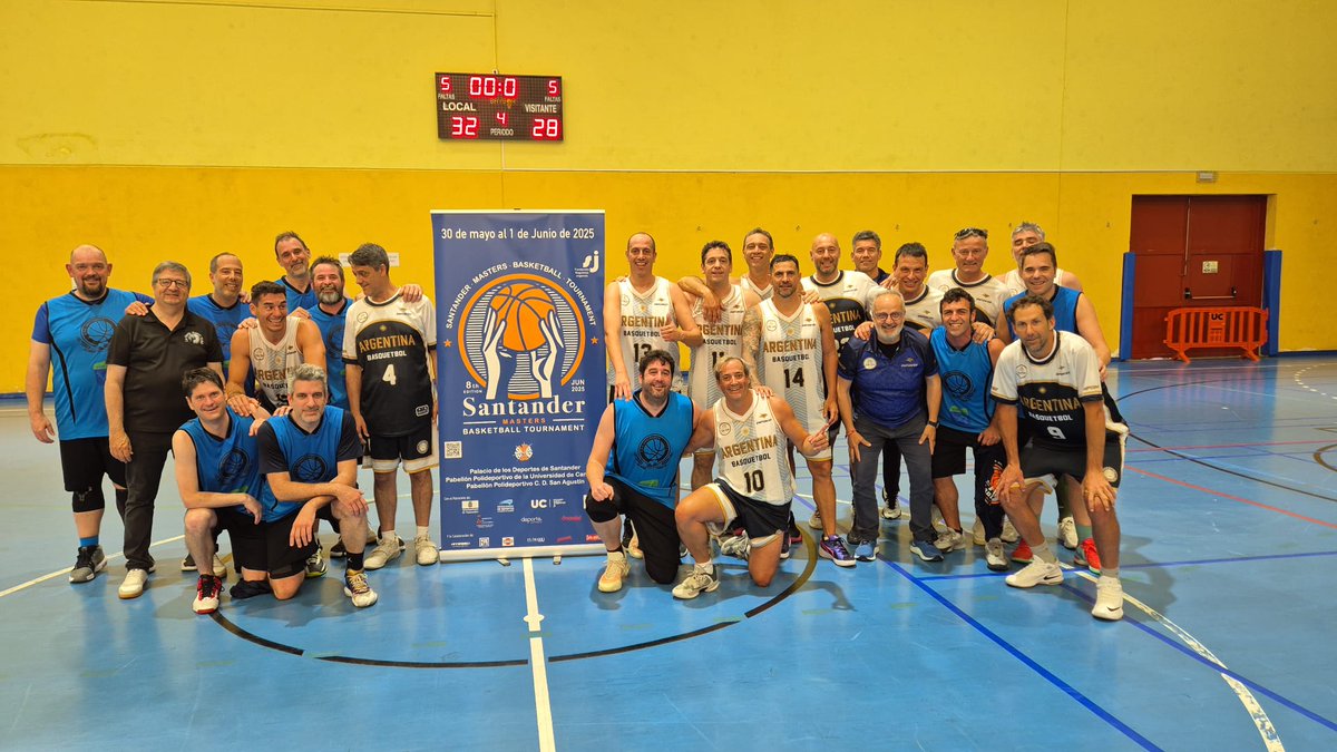 SderMasters's tweet image. FASE FINAL BRONCE SENIOR
Final
Top Ten Argentina - 32
Viarcón - La Esperanza - 28
#SMBT25 #SantanderMastersBasketballTournament
