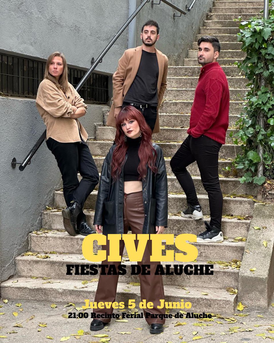 🔥MADRID🔥ESTE JUEVES NOS VEMOS A LAS 21:00 EN LAS FIESTAS ALUCHE