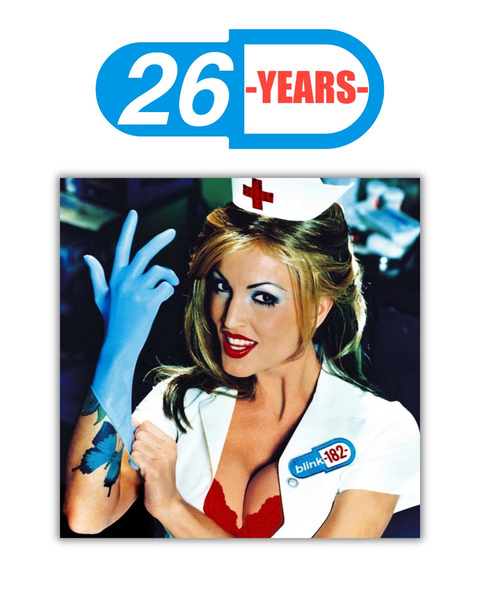On this day 26 years ago, blink-182 released Enema of the State! 👩‍⚕️🤘