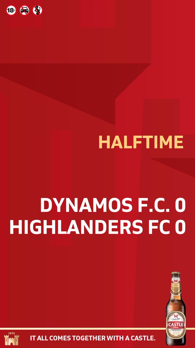 Castle Lager Zimbabwe (@castlelagerzw) on Twitter photo Halftime: Dynamos F.C 0-0 Highlanders F.C.
Who are you backing to get a result? Halftime: Dynamos F.C 0-0 Highlanders F.C.
Who are you backing to get a result?