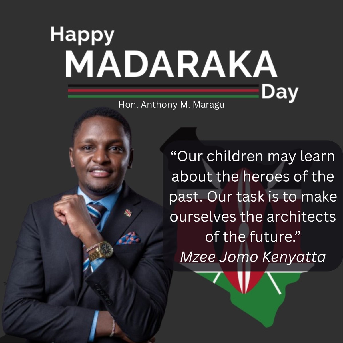 Happy 62  Madaraka Day fellow Kenyans.