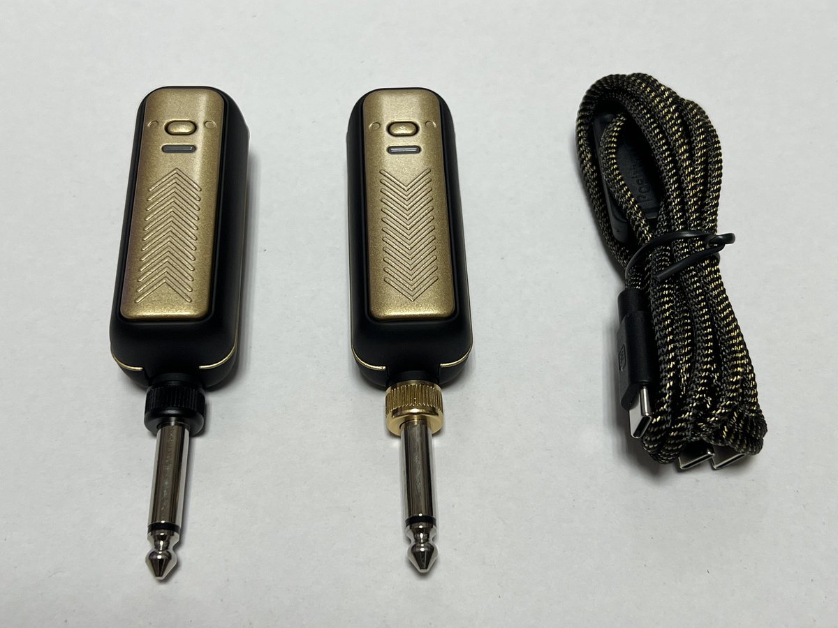 SDMF_Inc's tweet image. っつーこって
改めて
サウンドメッセ2025
Positive Gridブースにて開催の
#VaiVerse2025
プレゼントキャンペーンで当選した
Positive Grid
Spark LINK
この手のワイヤレス、
自分では買わないけど
貰えるならガンガン使いますw
Spark Go専用です😌
@PositiveGrid_JP #PositiveGrid
#SparkLINK