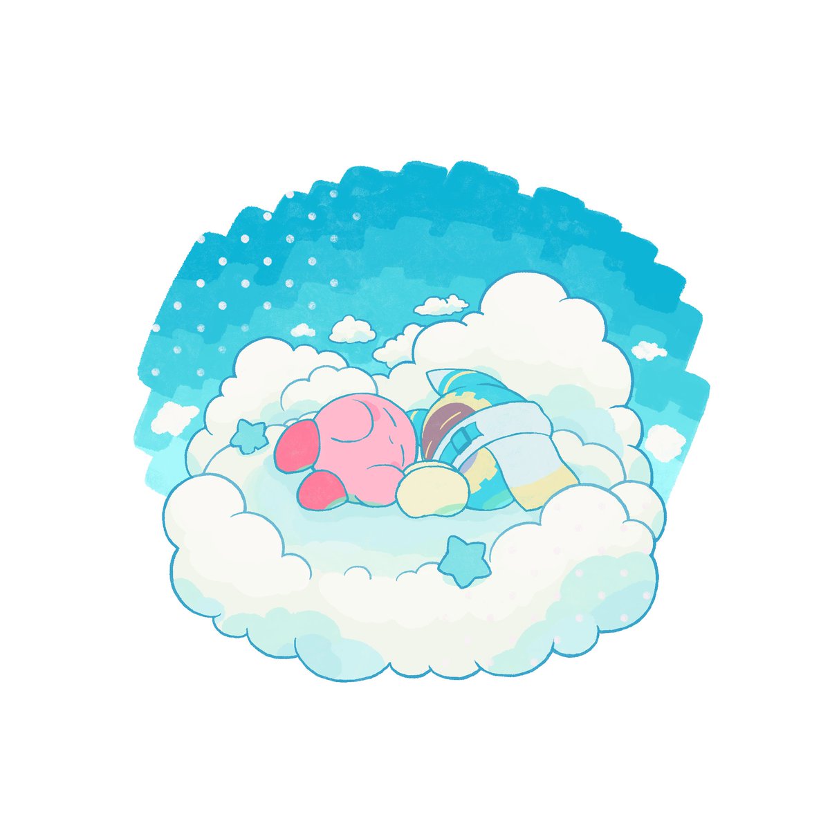 chabo_kos's tweet image. #カビマホワンドロ
「おひるね」