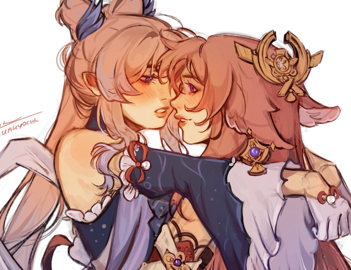 kakyociol's tweet image. fav wlw art from last june to now&amp;lt;3 my beautiful lesbians, happy pride