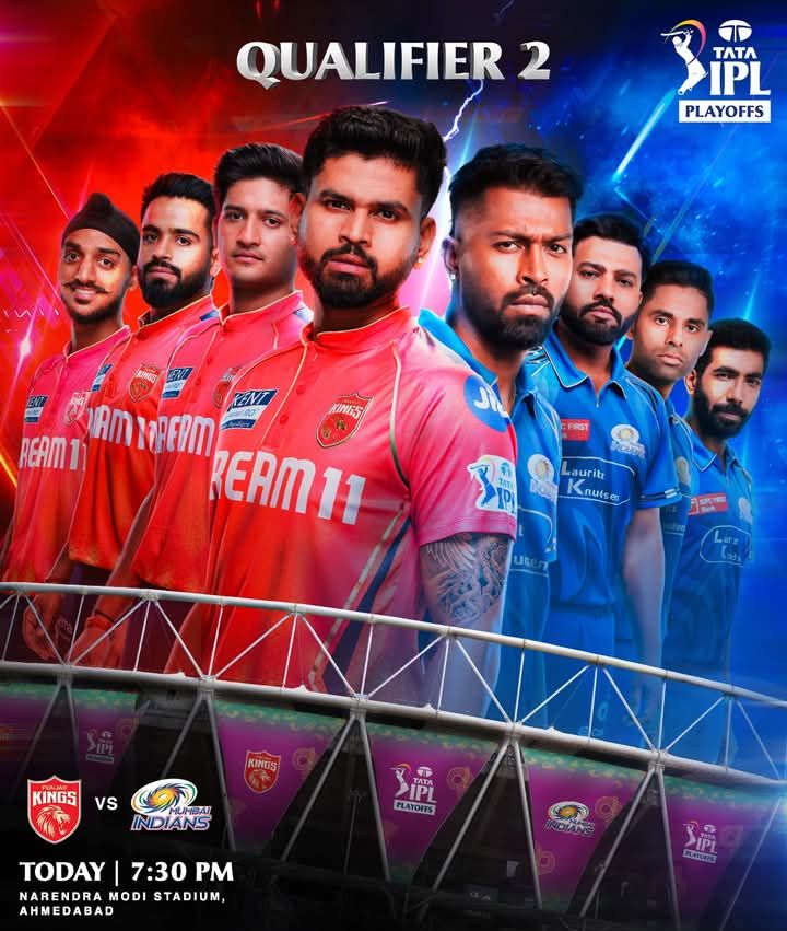 2nd playoffs #MIvsPBKS