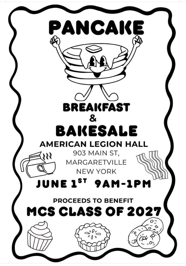 Come out and support the MCS Class of 2027 at the American Legion Hall today!
