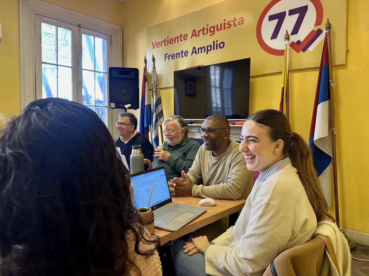 Sesiona la Directiva Nacional Ampliada de la Vertiente Artiguista.

Un gran encuentro con compañeras y compañeros de todo el país💛