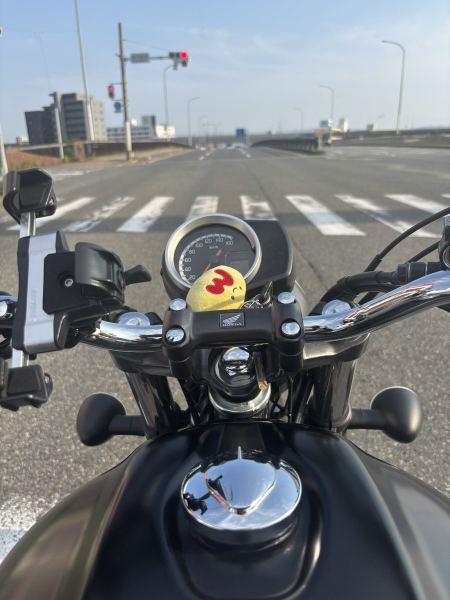 pocha___831's tweet photo. 今日は点検に行ったところーでした🏍 https://t.co/9s7lkBDLce