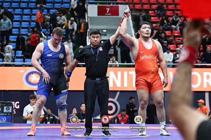 Дэлхийн чансааны оноо олгох “Улаанбаатар опен-2025” тэмцээний эрэгтэйчүүдийн хамгийн хүнд жин болох 125 кг-д ДАШТ-ий мөнгө, хүрэл медальт, Азийн аварга М.Лхагвагэрэл алтан медаль хүртлээ.🔥🏆🥇