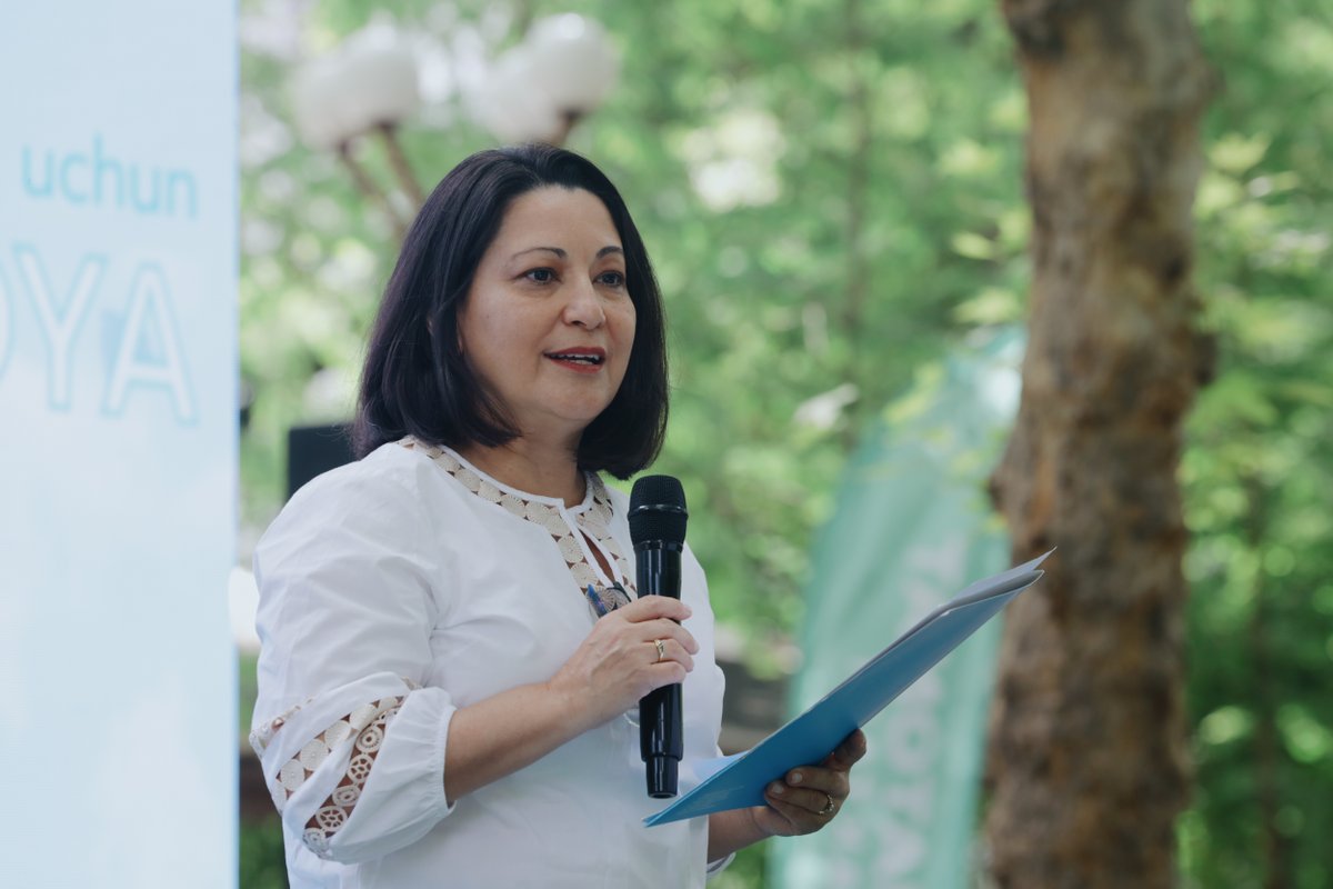 UNICEF Uzbekistan (@unicef_uzb) on Twitter photo "This year, with our partners at <a href="/ijtimoiyhimoya/">Ijtimoiy himoya milliy agentligi</a> we decided to build on both global and local momentum to focus the beam on “Ending All Forms of Violence Against Children”, said Regina Castillo @CastilloRe_M, <a href="/UNICEF_UZB/">UNICEF Uzbekistan</a> Representative.
“Ending violence against children "This year, with our partners at <a href="/ijtimoiyhimoya/">Ijtimoiy himoya milliy agentligi</a> we decided to build on both global and local momentum to focus the beam on “Ending All Forms of Violence Against Children”, said Regina Castillo @CastilloRe_M, <a href="/UNICEF_UZB/">UNICEF Uzbekistan</a> Representative.
“Ending violence against children