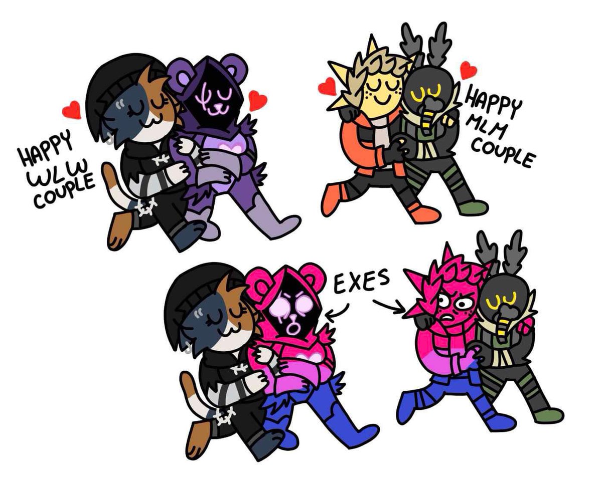HumaneRodent's tweet photo. An older piece, can’t remember if I’ve ever posted it before,
but Happy Pride everyone!
#Fortnite #Pride #MeowSkulls #RavenTeamLeader #RTL #Sunspot #MothMando #WLW #MLM #Bi #Pride https://t.co/OH2Aqt46Dl