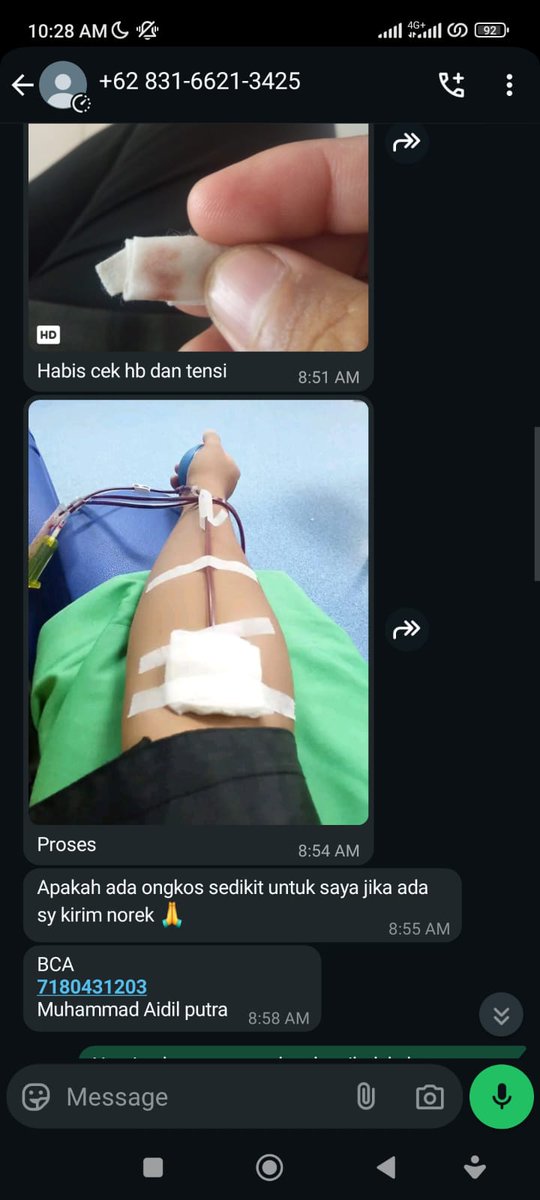 Blood4LifeID's tweet photo. Mohon keluarga pasien yang membutuhkan bantuan relawan donor darah, hati hati apabila dihubungi oknum penipu donor fiktif yang minta transfer uang ganti transport/vitamin https://t.co/mJSrxn212b