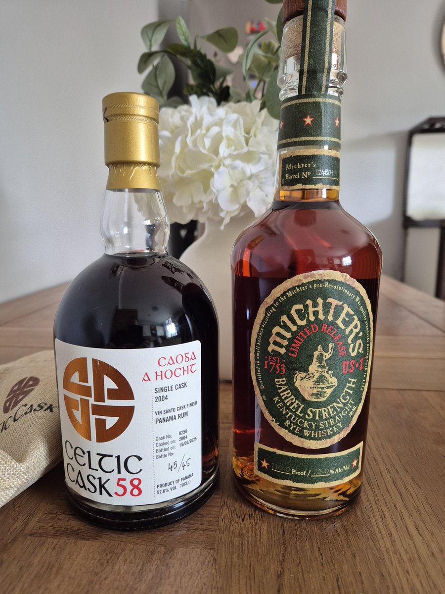 Alex Brennan (@alex420_b) on Twitter photo Delivery on Bank Holiday Sunday !? Yes please! Michter's Barrel proof Rye 2024 and Celtic Cask 58, a 21 yr old rum from Panama. For anyone that likes the Michter's range, <a href="/Celticwhiskey/">Celtic Whiskey Shop</a> have a good range in stock, fairly priced. Delivery on Bank Holiday Sunday !? Yes please! Michter's Barrel proof Rye 2024 and Celtic Cask 58, a 21 yr old rum from Panama. For anyone that likes the Michter's range, <a href="/Celticwhiskey/">Celtic Whiskey Shop</a> have a good range in stock, fairly priced.