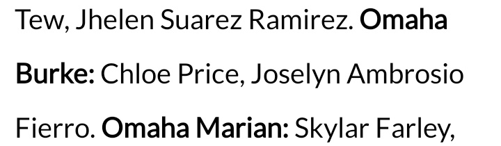 burkegirlssoccr's tweet photo. Congratulations to Chloe Price and Joselyn Ambrosio for making the 2025 OWH Class A Honorable Mention Team! . ://omaha.com/sports/high-school/soccer/girls/article_8080ef77-1fd9-4cda-9db9-7eeebfabf6ff.html https://t.co/hBdPJ8HjHN