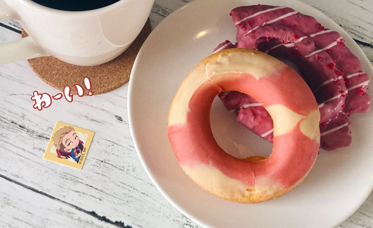 食べたよ〜✨🍩🦅