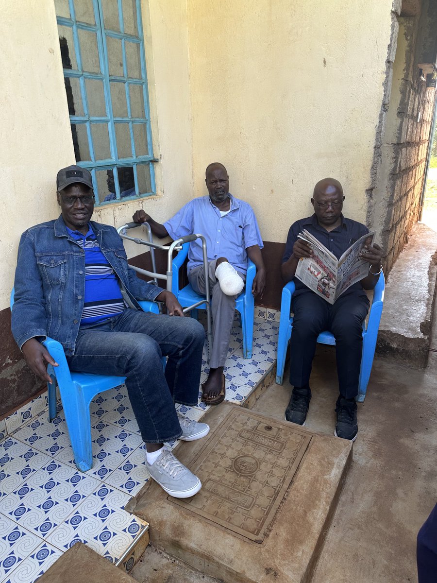 This afternoon, I went to Meru to express solidarity with Dr. Nkule Laibuta, who recently underwent an amputation of the leg.Speedy recovery and adjustment!