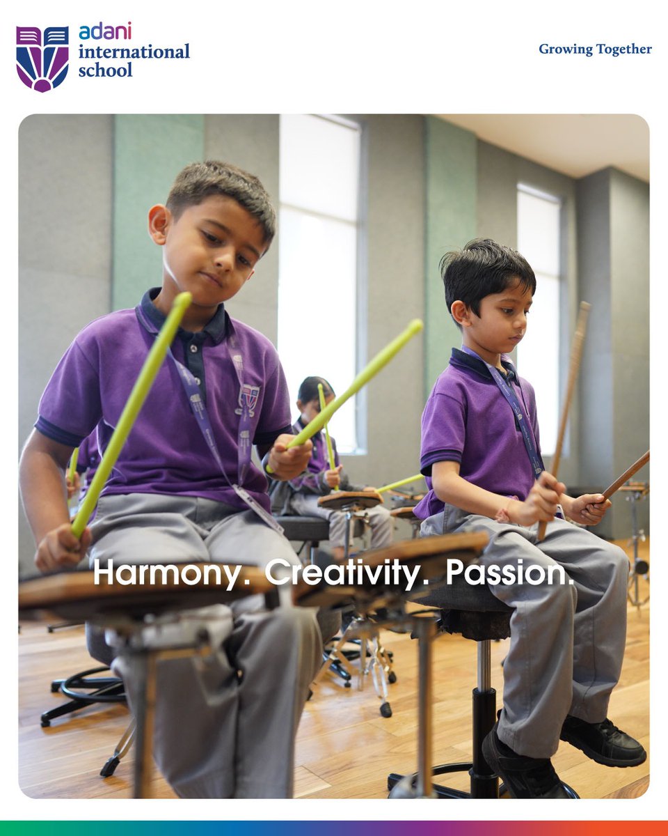 Adani International School tweet media