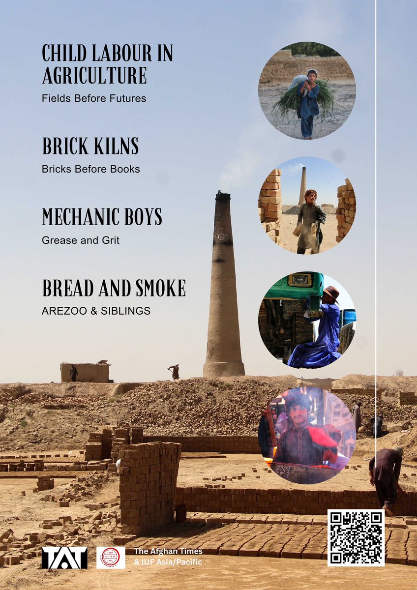 NEW Special REPORT: Child Labour in Taliban’s Afghanistan

Stories of stolen childhoods, forced labour &amp; survival — told by Afghan women journalists.

Read it now: iufap.org/2025/06/01/chi…

<a href="/iufap/">IUF Asia/Pacific</a> <a href="/IUFglobal/">IUF</a>
