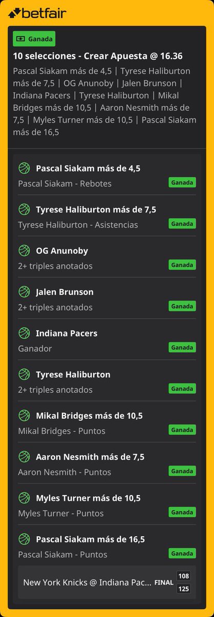 Buena lectura de anoche 😌

✅Cuota 16.36✅