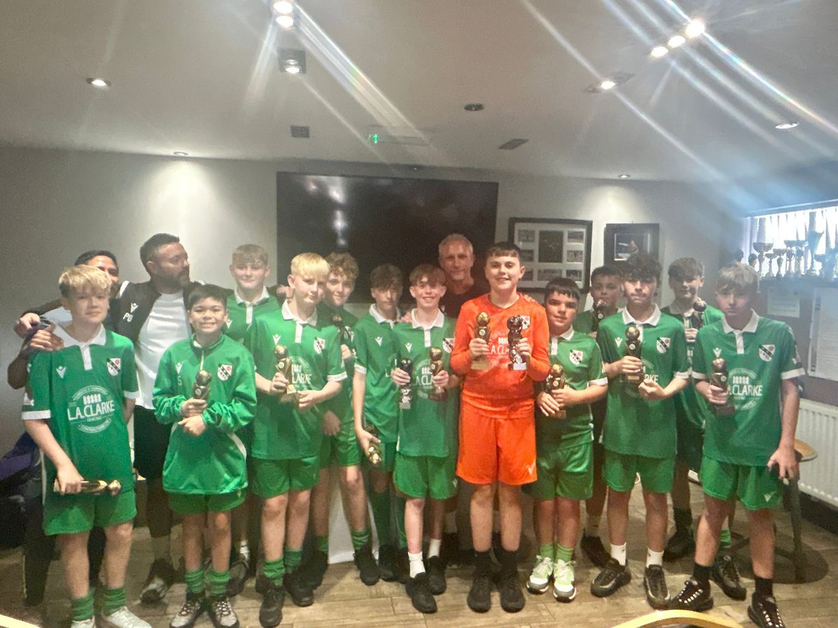 U13’s Individual &amp; team awards