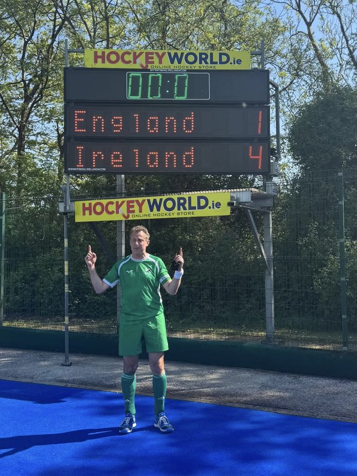 YM all rounder and current club sec Jamie Hart flying the YM flag out in Spain.  Jamie is captaining the Irish side up against England later.