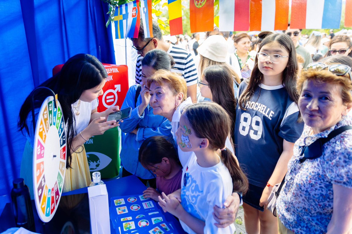 Our partnership with the #EU is a force for positive change — combining global expertise with local action to boost economic growth, inclusive governance &amp; climate resilience across #Kazakhstan and #CentralAsia. 🍃💙

#UNDPEUpartnership