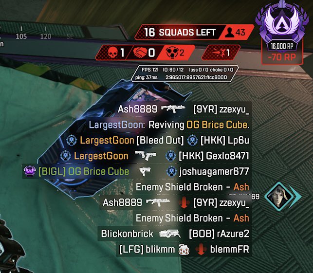 I don’t think that I could get any better than this😂😭#APEX #ApexLegends #algs