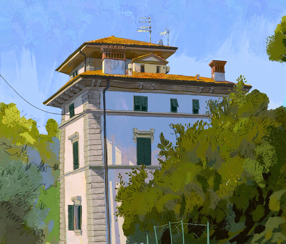 Villa

#aPaintingEveryday