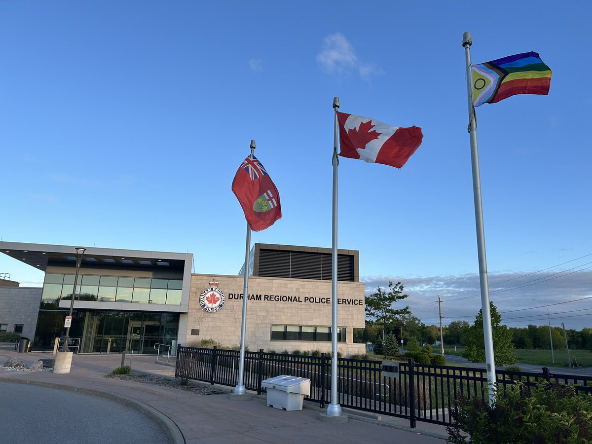 DRPSEastDiv's tweet photo. Today we raised the Progressive Pride Flag to mark the beginning of Pride Month 🏳️🌈 #progressivepride #HappyPrideMonth @DRPS @PrideDurham https://t.co/UB5HZUryLz